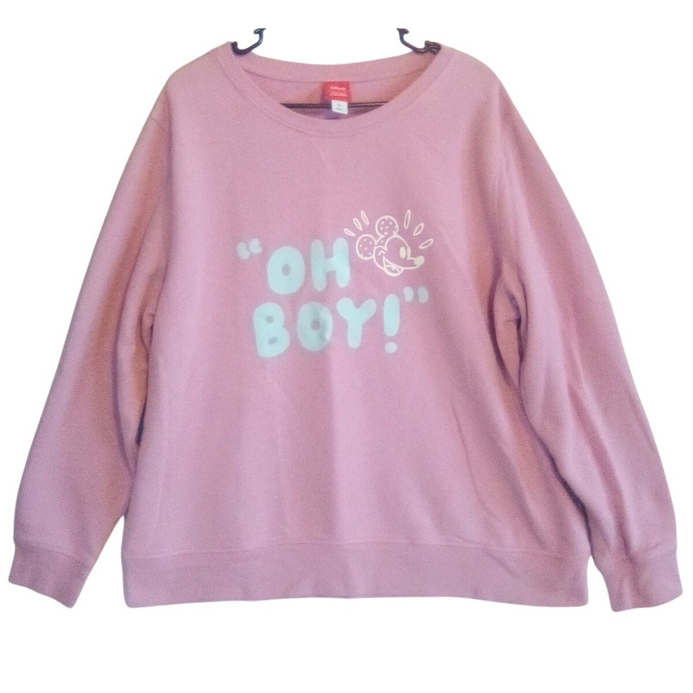 Disney Amazon Essentials Mickey Mouse Oh Boy! Sweatshirt XXL